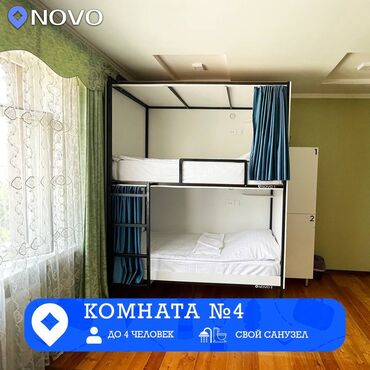 Посуточная аренда комнат: 222 м², С мебелью — 20