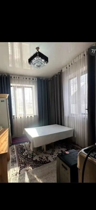 чач тарач аренда: 55 кв. м, 3 бөлмө, Унаа токтотуучу жай, Забор, тосулган