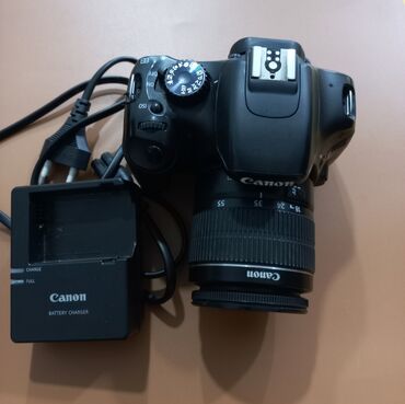 Фотоаппараттар: Продаётся фотоаппарат canon 550d с объективом Canon 18-55. Полный