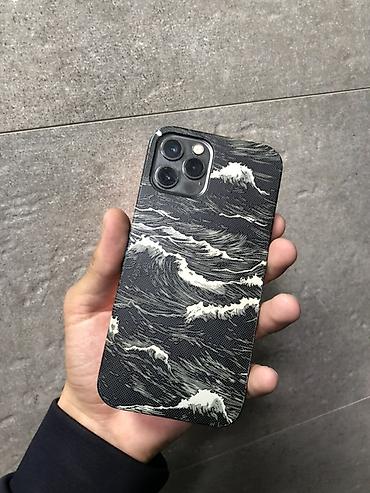 iphon 13: IPhone 12 Pro, Б/у, 128 ГБ, Черный, Чехол, 76 % — 6