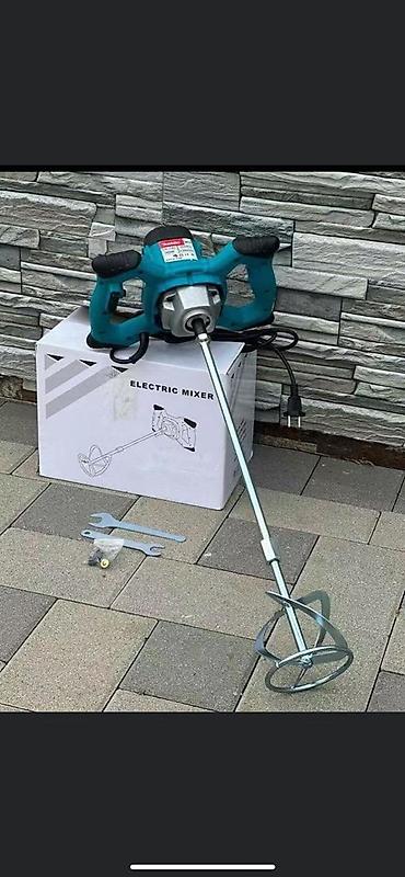 misar dasi: Elektrik qarışdırıcı (mixer) – tikinti və təmir işləri üçün — 1
