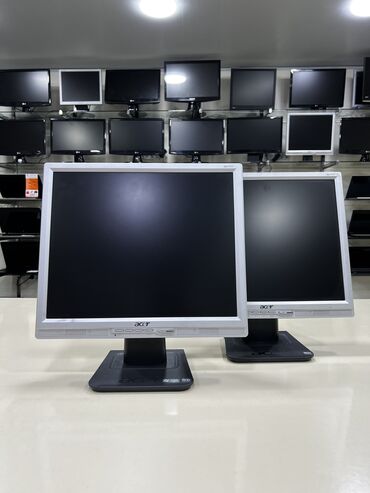 Monitorlar: Acer (al1717) - 17 inch monitor ▫️tam ideal vəziyyətdə ▫️cızıqsız