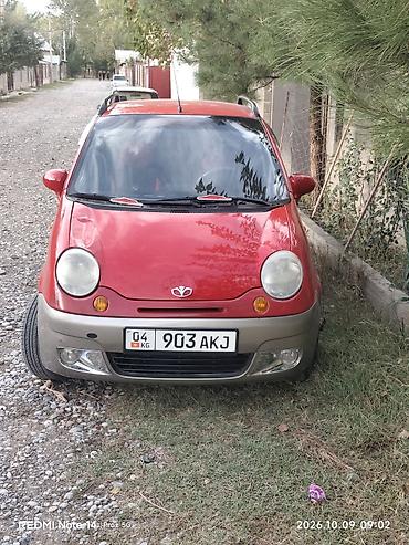 Daewoo Matiz: 2001 г., Вариатор, Бензин, Хэтчбэк