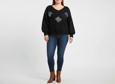 sweter turecki: Sweter damski, rozmiar 5XL
