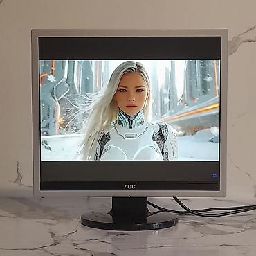 Мониторы: Монитор, AOC, Б/у, LCD, 19" - 20" — 13