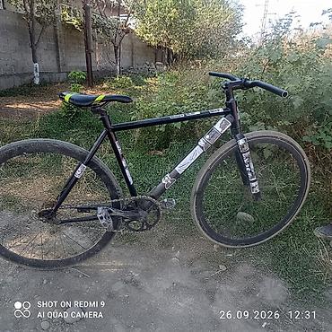 Городской фикс-байк/сингл-спид - Рама: стальная, размер