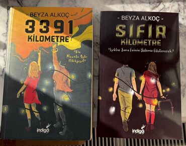 qaşıq desti: Beyza Alkoç – 2 kitablıq dəst - 3391 Kilometre ; 0 kilometre - Dil