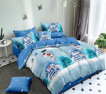zidni sto ikea: Novogodišnja posteljina je komplet za uređenje kreveta sa motivom — 3