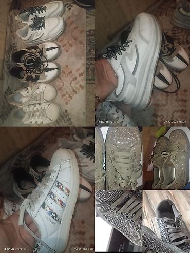 Krasofkalar və idman ayaqqabıları: Adidas orjinal poma [her biri 10 ] 39_40 ölçü qalanlar 3 ededi 10 — 3