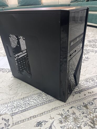 Корпусы ПК: Корпус ПК, Б/у, Delux, Micro-ATX, цвет - Черный