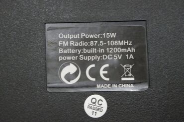 Zvučnici i stereo sistemi: Blutut zvucnik cmik mk-6120 karaoke/usb/aux/fm/sd tws tws - koji — 6