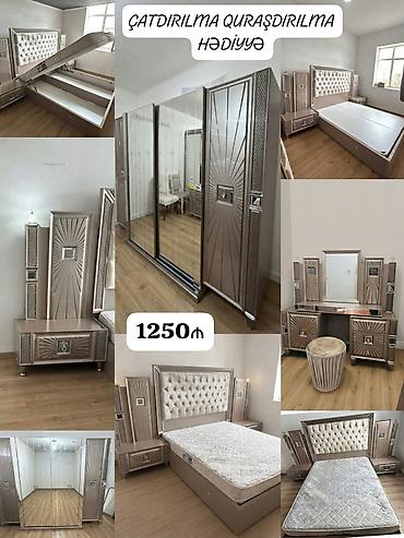 220: Bazali yataq desti 1250 manat. *Çatdırılma quraşdırılma yaxin — 1