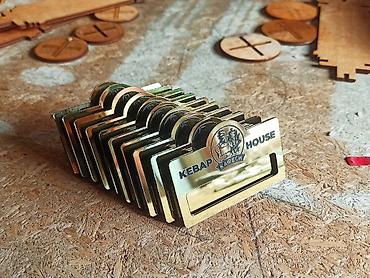 Другие услуги: Лазерная резка и гравировка : Шкатулки Салфетницы из дерева Бейджи — 8