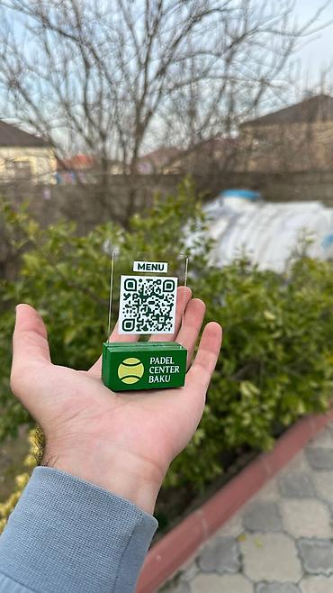Оборудование для ресторанов, кафе: Restoran və kafelər üçün Onlayn QR Menyu xidməti təqdim edirik 📱 — 2