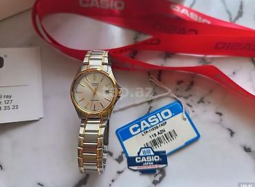 zəncir satisi: Yeni, Qol saatı, Casio, rəng - Gümüşü — 2