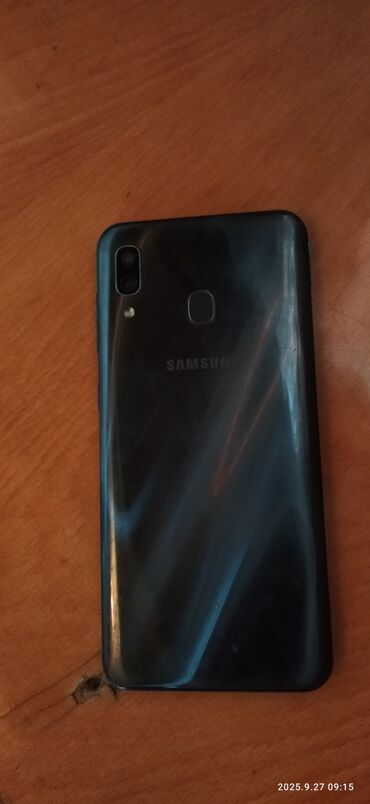 samsun galaxy tab 3 planset qiymeti: Samsung Galaxy A30, 32 GB, rəng - Qara, Barmaq izi