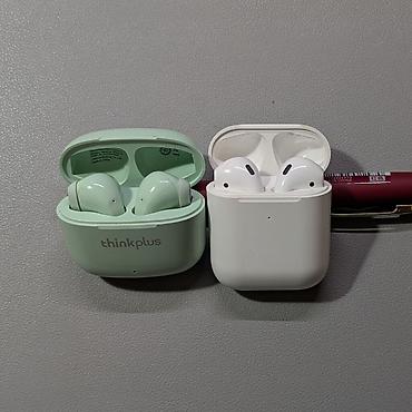 borofone airpods pro: Lenovo LP40 Pro + Apple AirPods (replika) Ikisi Birlikdə satılır — 6