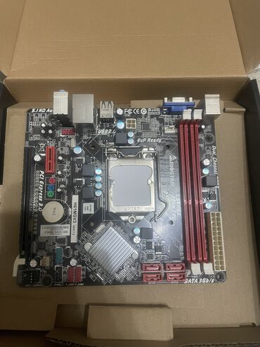 материнские платы intel c232: Материнская плата, Б/у, Biostar, LGA1155, Для ПК