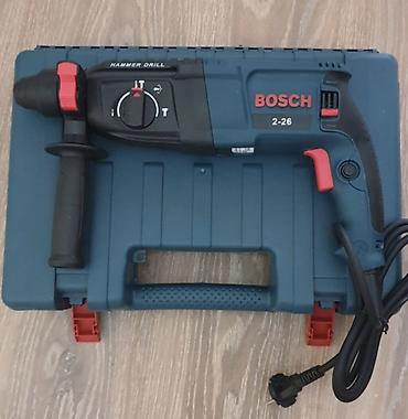 drill: Bosch 2-26 perforator (Hammer Drill) - Güclü SDS-Plus mexanizmi — 1