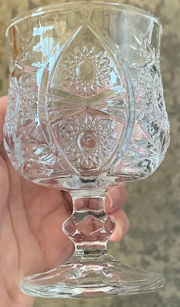 bakal: Qədəhlər, rəng - Ağ, Şüşə, 12 ədədli dəst, 200 ml, Türkiyə — 2