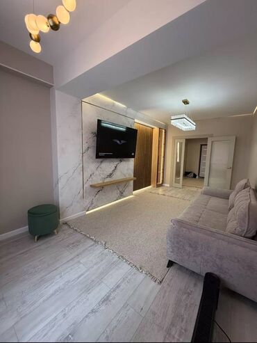 квартира с дизайнерским ремонтом жк: 2 комнаты, 54 м², Элитка, 2 этаж, Дизайнерский ремонт