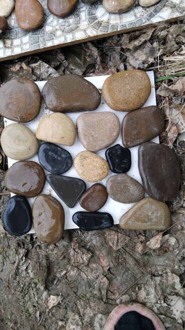 Dekorativ daşlar: Hər ölçüdə dekorativ daşların satışı və işlərin görülməsi çay daşları -da lalafo.az — 12 Dekorativ daşlar: Hər ölçüdə dekorativ daşların satışı və işlərin görülməsi çay daşları — 12