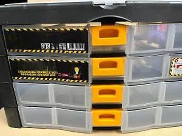 Ostali alati i mašine: Plastični prenosivi organizator sa fiokama – Super-Bag Organizer — 12