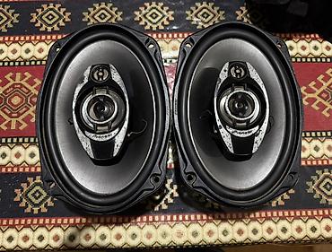 Dinamiklər və sabvuferlər: Avtomobil audio dəsti - Dinamiklər: Pioneer 6x9 oval koaksial arxa — 6
