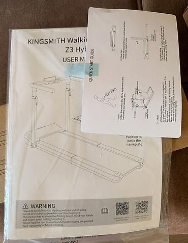 Спорт и отдых: Evdə yer tutmayan, qatlanan və premium qaçış trenajoru WalkingPad Z3 — 8