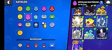 BAW: Brawl Stars hesabı – geniş skin və statistik paket Hesab məlumatları — 6