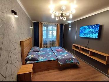Посуточная аренда квартир: 1 комната, Люкс, элитка, Бишкек Парк ТРЦ, Душевая кабина, Постельное белье, Кондиционер — 9