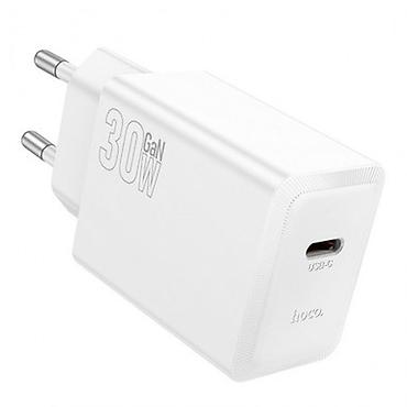 micro hdmi: Сетевые адаптеры HOCO N70 Nuevo single port PD30W charger (EU) (White) — 1