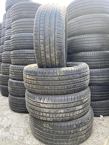 velosiped diski: İşlənmiş Şin Pirelli 235 / 55 / R 18 — 1