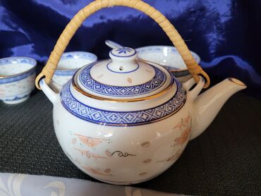 Kompleti posuđa: Servis nov za caj i kafu Jing dezen pirincani porcelan iz 50ih — 11