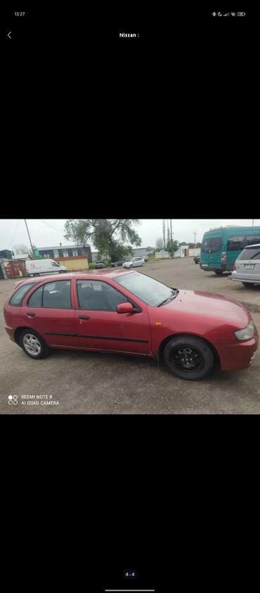 nissan cub: Nissan Almera: 1997 г., 1.4 л, Механика, Бензин, Хэтчбэк