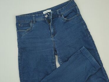 spodnie damskie z wysokim stanem jeans: Jeans, M (EU 38), condition - Good