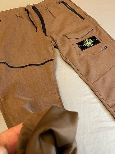 эркектер: Мужские джоггеры Stone Island - Модель: спортивные штаны-джоггеры с — 2