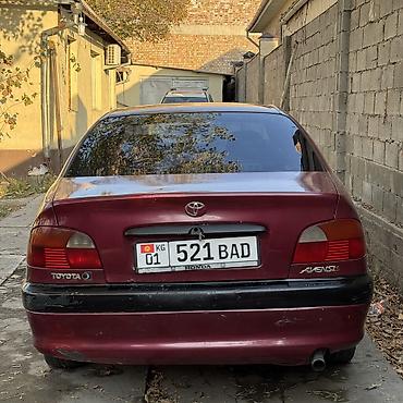 Toyota: Toyota Avensis: 1999 г., 1.6 л, Механика, Бензин, Седан — 4