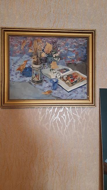 kitab sekilleri: Yağlı boya tablo – natura mort (still-life)bura yazmayin nomre ilə — 1