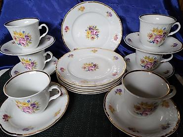 Ostali antikviteti: Servis vintaz za kafu,caj,poslastice Thun Bohemija. Servis Bohemija — 3