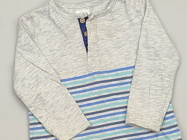 bluzka w paski stylizacja: Bluzka, 6-9 m, stan - Dobry