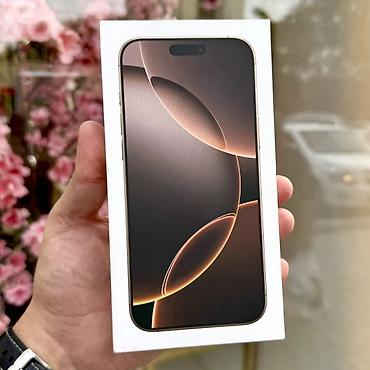 IPhone 16 Pro Max, Колдонулган, 512 ГБ, Desert Titanium, Каптама, Куту, 88 %