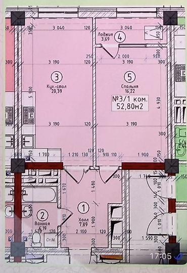 1 ком продаю: Элитка, 1 комната, 52 м² — 2