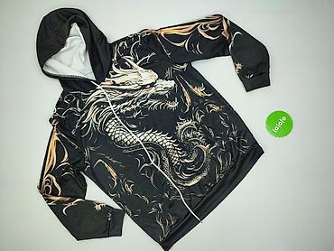 bluza z smokiem: Bluza z kapturem dla mężczyzn, rozmiar L — 2