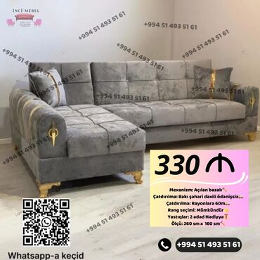 Künc divan, Yeni, Açılan, Bazalı, Parça, Pulsuz çatdırılma