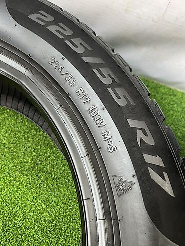 8 4: Шины 225 / 55 / R 17, Зима, Б/у, Комплект, Легковые, Италия, Bridgestone — 7