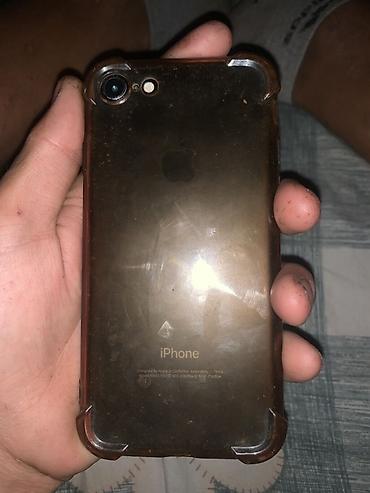 IPhone 7, Новый, 128 ГБ, Черный, Чехол, 100 %
