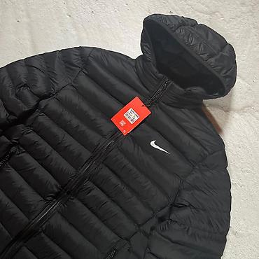 флис найк: Мужская куртка, Все размеры, Nike, Новый, цвет - Черный, Самовывоз — 10