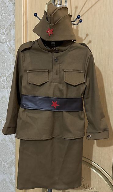 Прокат детских карнавальных костюмов: Военные форма детский карнавальные костюмы — 12