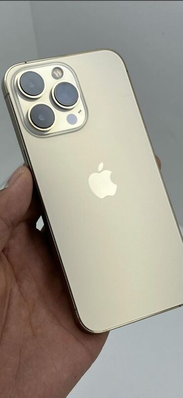 Apple iPhone: IPhone 13 Pro Max, Б/у, 256 ГБ, Золотой, 88 %